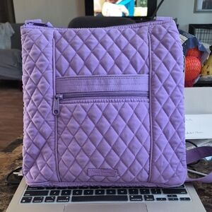 Vera Bradley Purple Quilted Crossbody Bag